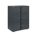 Bisley 800mm Wide Essentials Lodge - 6 Door Locker Cabinet - NWOF