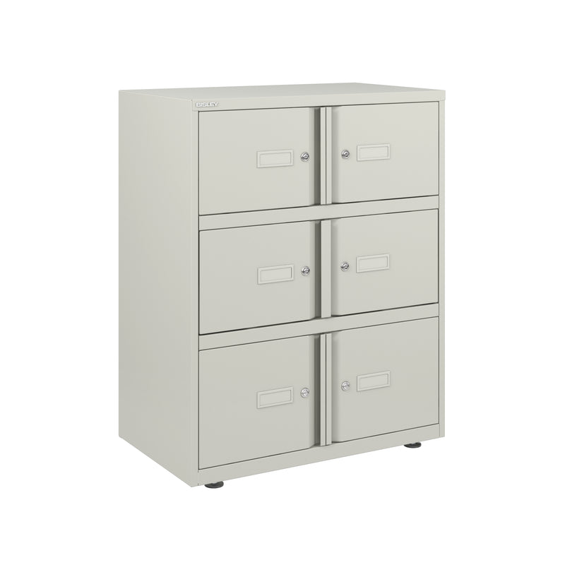 Bisley 800mm Wide Essentials Lodge - 6 Door Locker Cabinet