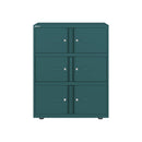 Bisley 800mm Wide Essentials Lodge - 6 Door Locker Cabinet - NWOF