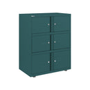 Bisley 800mm Wide Essentials Lodge - 6 Door Locker Cabinet - NWOF