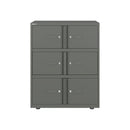 Bisley 800mm Wide Essentials Lodge - 6 Door Locker Cabinet - NWOF