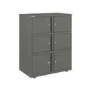 Bisley 800mm Wide Essentials Lodge - 6 Door Locker Cabinet - NWOF