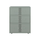 Bisley 800mm Wide Essentials Lodge - 6 Door Locker Cabinet - NWOF