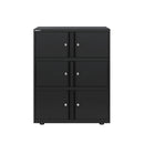 Bisley 800mm Wide Essentials Lodge - 6 Door Locker Cabinet - NWOF