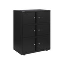 Bisley 800mm Wide Essentials Lodge - 6 Door Locker Cabinet - NWOF