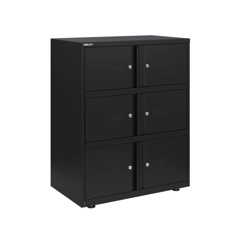 Bisley 800mm Wide Essentials Lodge - 6 Door Locker Cabinet