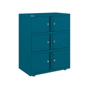 Bisley 800mm Wide Essentials Lodge - 6 Door Locker Cabinet - NWOF