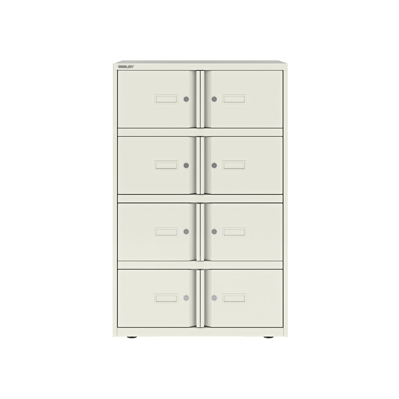 Bisley 800mm Wide Essentials Lodge - 8 Door Locker Cabinet