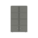 Bisley 800mm Wide Essentials Lodge - 8 Door Locker Cabinet - NWOF