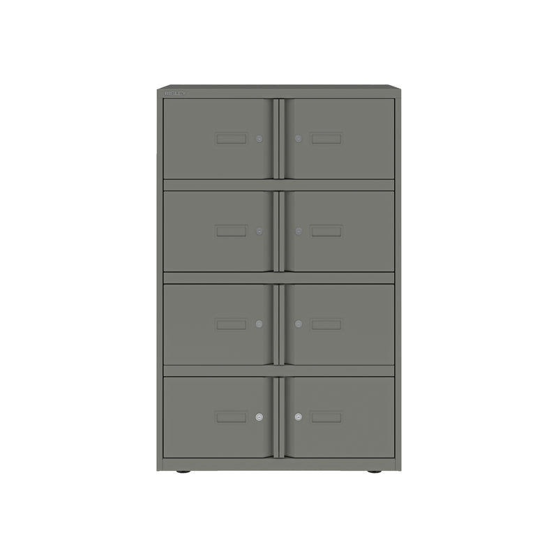 Bisley 800mm Wide Essentials Lodge - 8 Door Locker Cabinet