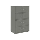 Bisley 800mm Wide Essentials Lodge - 8 Door Locker Cabinet - NWOF