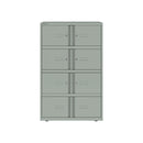 Bisley 800mm Wide Essentials Lodge - 8 Door Locker Cabinet - NWOF