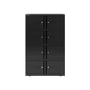 Bisley 800mm Wide Essentials Lodge - 8 Door Locker Cabinet - NWOF