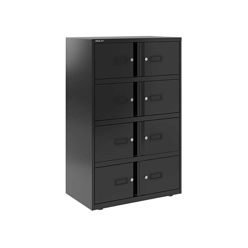 Bisley 800mm Wide Essentials Lodge - 8 Door Locker Cabinet