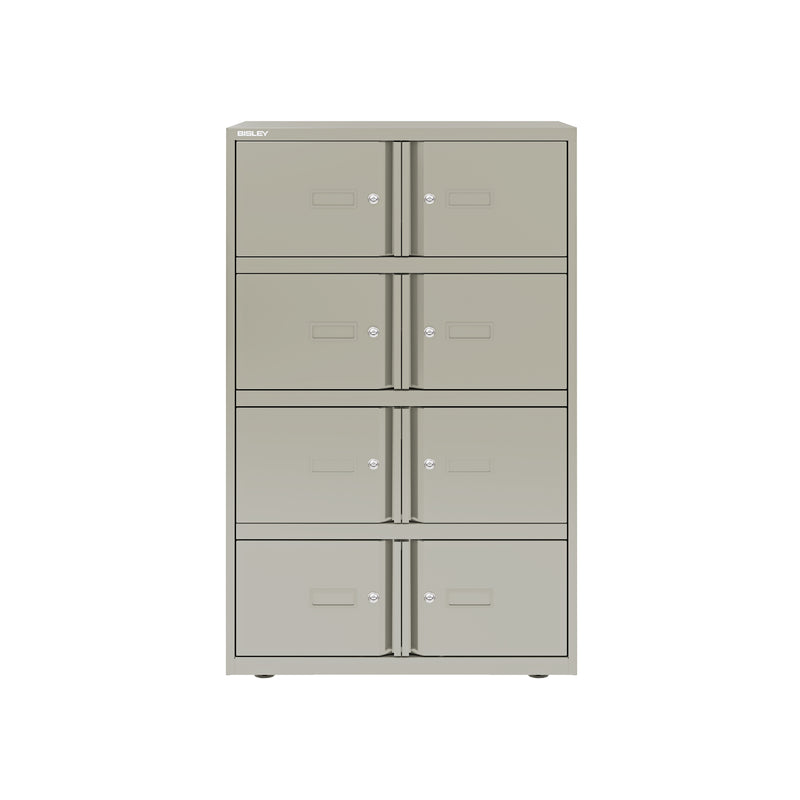 Bisley 800mm Wide Essentials Lodge - 8 Door Locker Cabinet