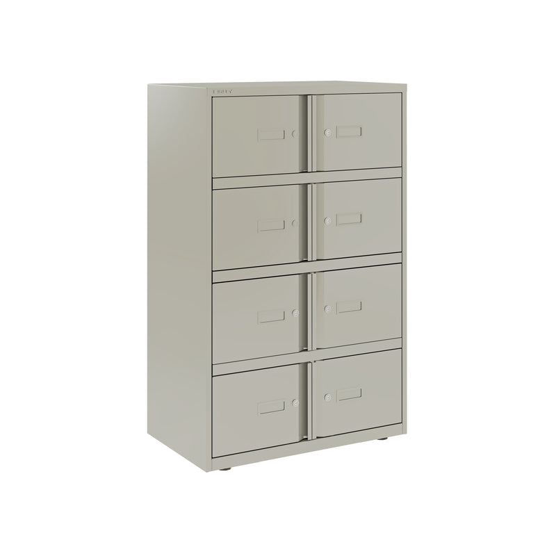 Bisley 800mm Wide Essentials Lodge - 8 Door Locker Cabinet