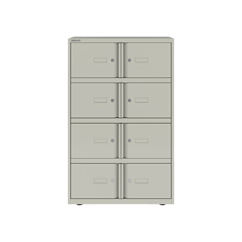 Bisley 800mm Wide Essentials Lodge - 8 Door Locker Cabinet