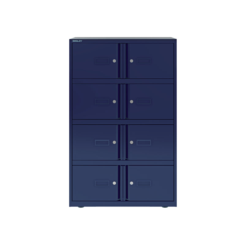 Bisley 800mm Wide Essentials Lodge - 8 Door Locker Cabinet