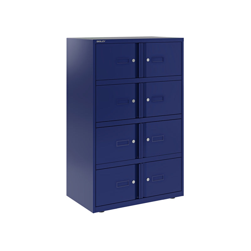 Bisley 800mm Wide Essentials Lodge - 8 Door Locker Cabinet