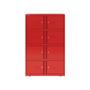 Bisley 800mm Wide Essentials Lodge - 8 Door Locker Cabinet - NWOF