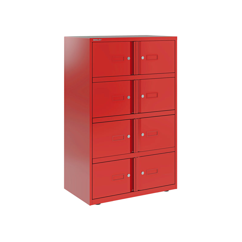 Bisley 800mm Wide Essentials Lodge - 8 Door Locker Cabinet