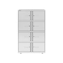 Bisley 800mm Wide Essentials Lodge - 8 Door Locker Cabinet - NWOF