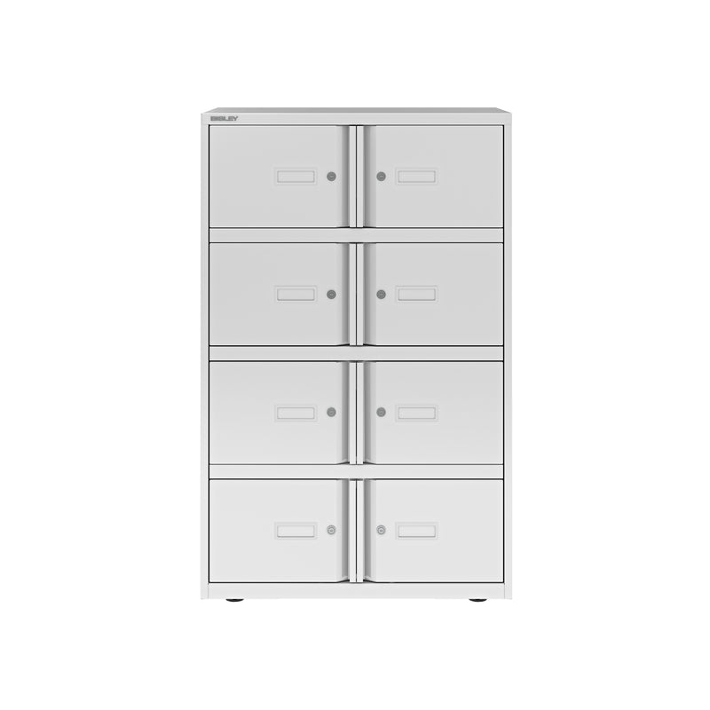 Bisley 800mm Wide Essentials Lodge - 8 Door Locker Cabinet