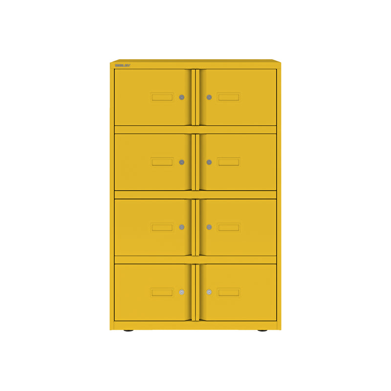 Bisley 800mm Wide Essentials Lodge - 8 Door Locker Cabinet