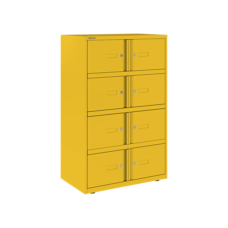 Bisley 800mm Wide Essentials Lodge - 8 Door Locker Cabinet