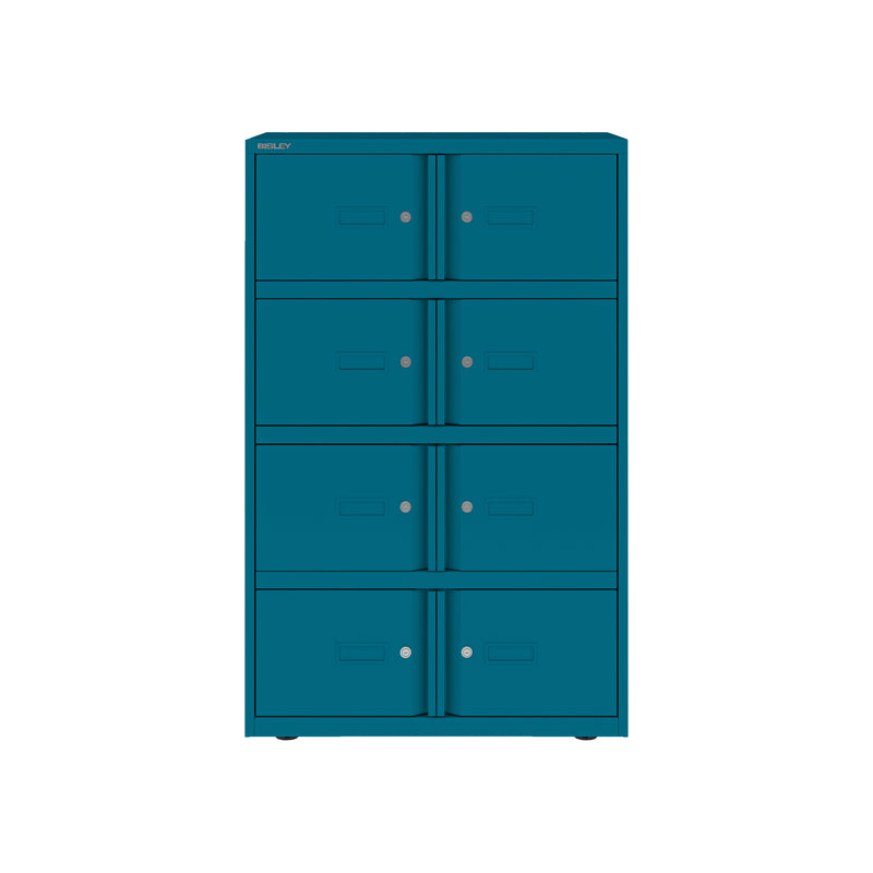 Bisley 800mm Wide Essentials Lodge - 8 Door Locker Cabinet