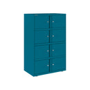 Bisley 800mm Wide Essentials Lodge - 8 Door Locker Cabinet - NWOF