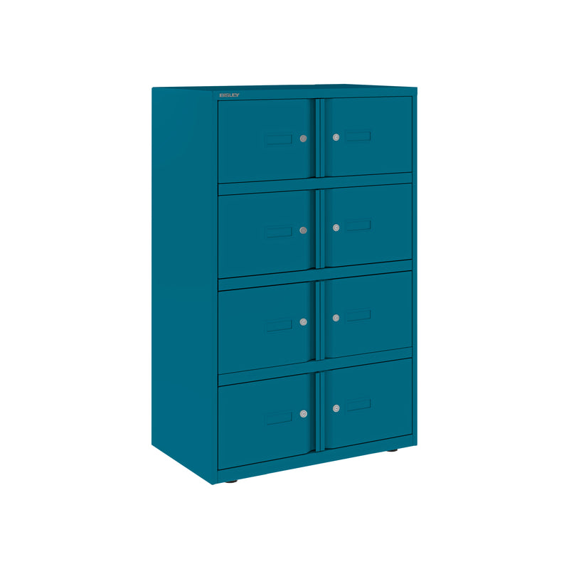 Bisley 800mm Wide Essentials Lodge - 8 Door Locker Cabinet