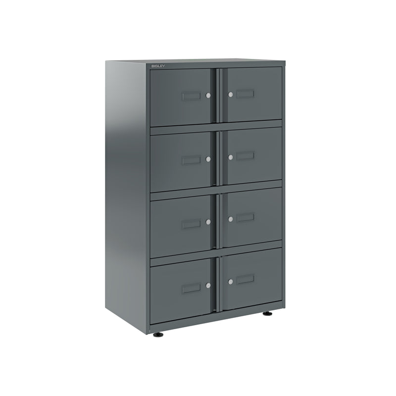 Bisley 800mm Wide Essentials Lodge - 8 Door Locker Cabinet