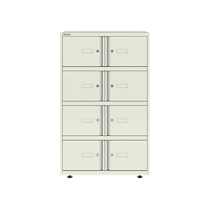 Bisley 800mm Wide Essentials Lodge - 8 Door Locker Cabinet