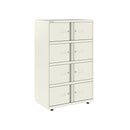 Bisley 800mm Wide Essentials Lodge - 8 Door Locker Cabinet - NWOF