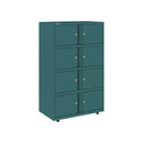 Bisley 800mm Wide Essentials Lodge - 8 Door Locker Cabinet - NWOF