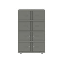 Bisley 800mm Wide Essentials Lodge - 8 Door Locker Cabinet - NWOF