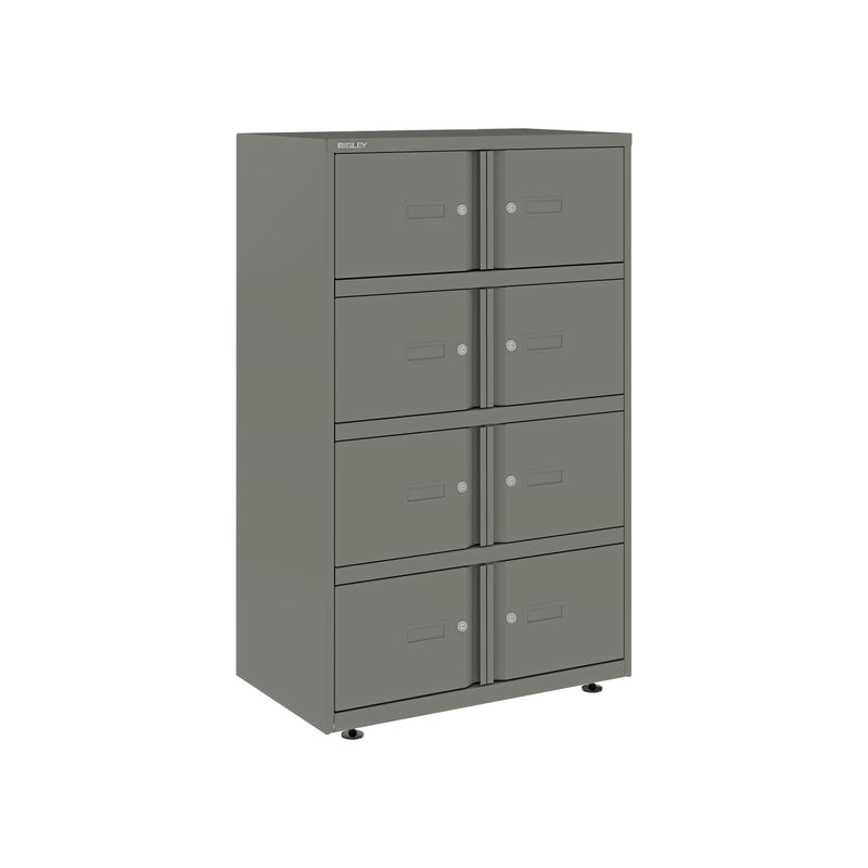 Bisley 800mm Wide Essentials Lodge - 8 Door Locker Cabinet