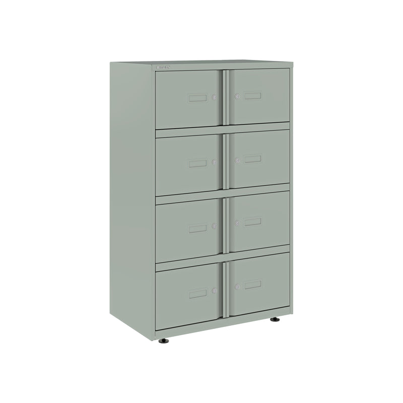 Bisley 800mm Wide Essentials Lodge - 8 Door Locker Cabinet