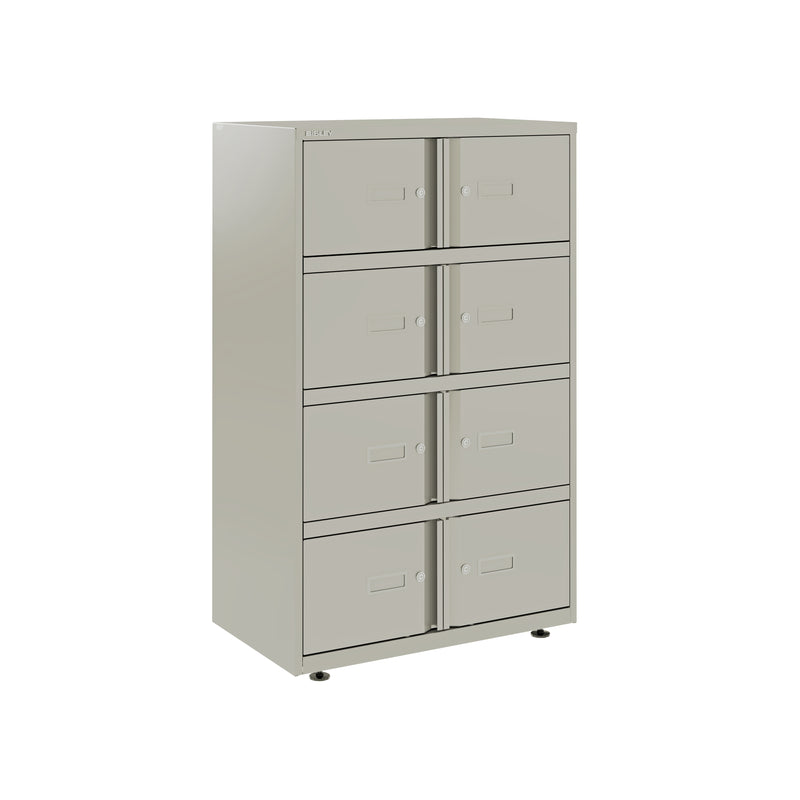 Bisley 800mm Wide Essentials Lodge - 8 Door Locker Cabinet