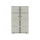 Bisley 800mm Wide Essentials Lodge - 8 Door Locker Cabinet - NWOF