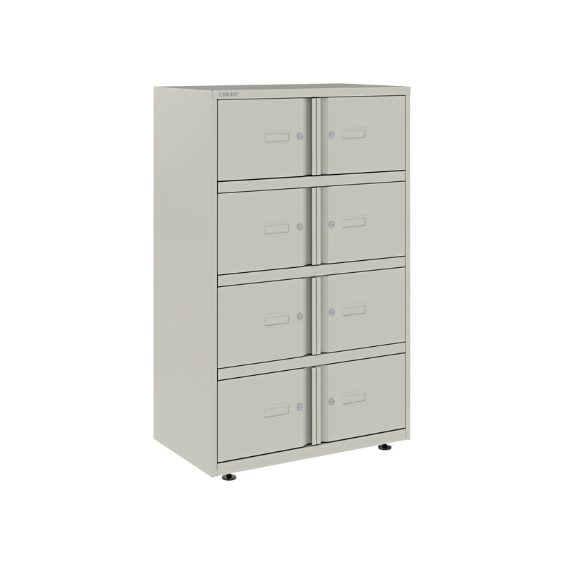 Bisley 800mm Wide Essentials Lodge - 8 Door Locker Cabinet