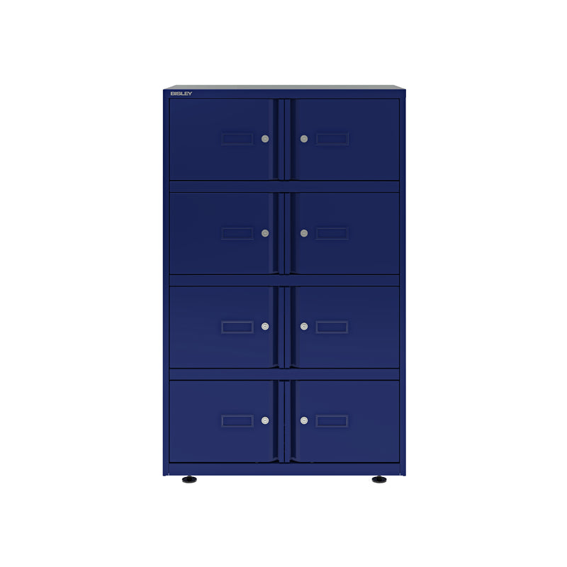 Bisley 800mm Wide Essentials Lodge - 8 Door Locker Cabinet