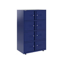 Bisley 800mm Wide Essentials Lodge - 8 Door Locker Cabinet - NWOF