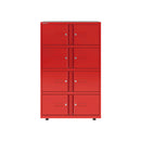 Bisley 800mm Wide Essentials Lodge - 8 Door Locker Cabinet - NWOF