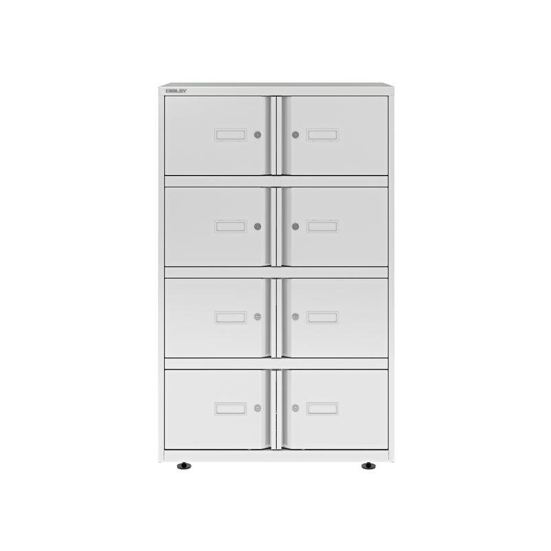 Bisley 800mm Wide Essentials Lodge - 8 Door Locker Cabinet