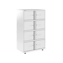 Bisley 800mm Wide Essentials Lodge - 8 Door Locker Cabinet - NWOF