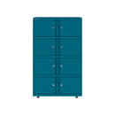 Bisley 800mm Wide Essentials Lodge - 8 Door Locker Cabinet - NWOF