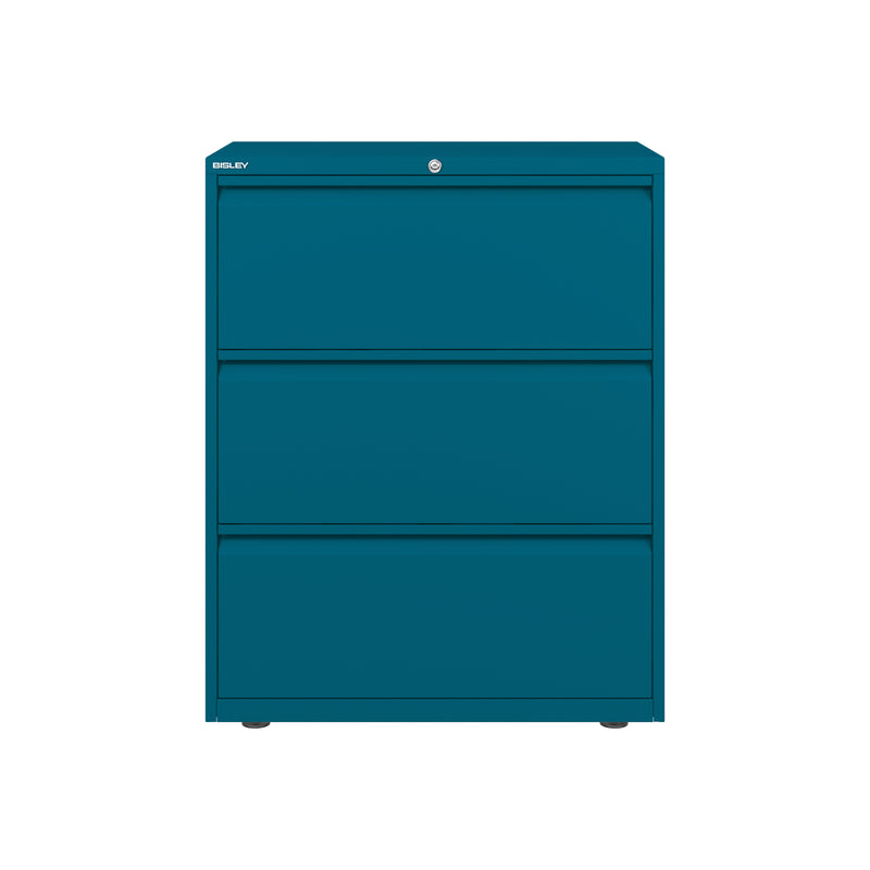 Bisley 800mm Wide Essentials 3 Drawer Side Filing Cabinet