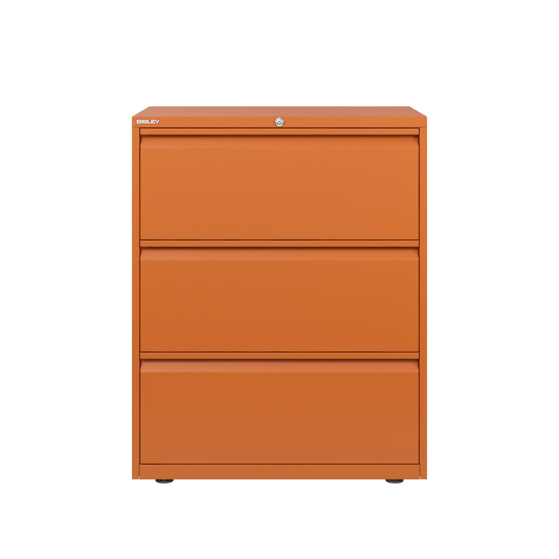 Bisley 800mm Wide Essentials 3 Drawer Side Filing Cabinet